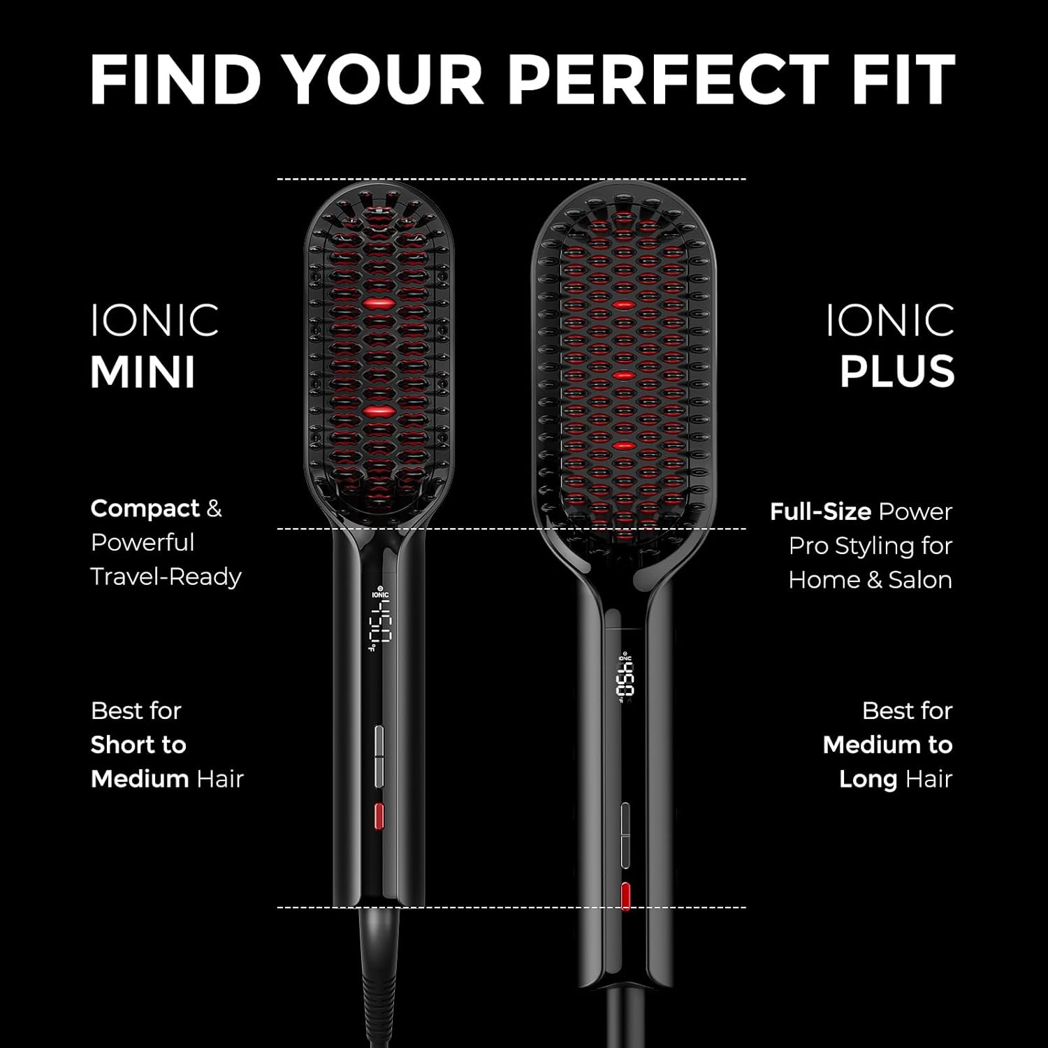 TYMO Hair Straightener Brush