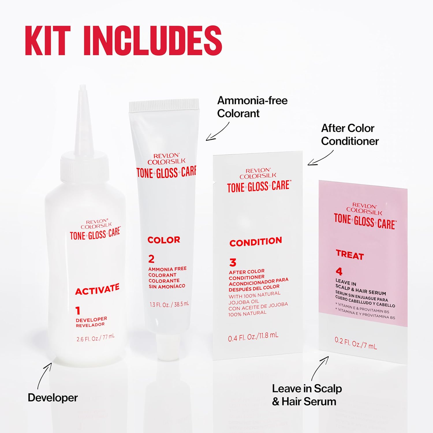 ColorSilk Tone + Gloss + Care Demi Permanent Hair Color