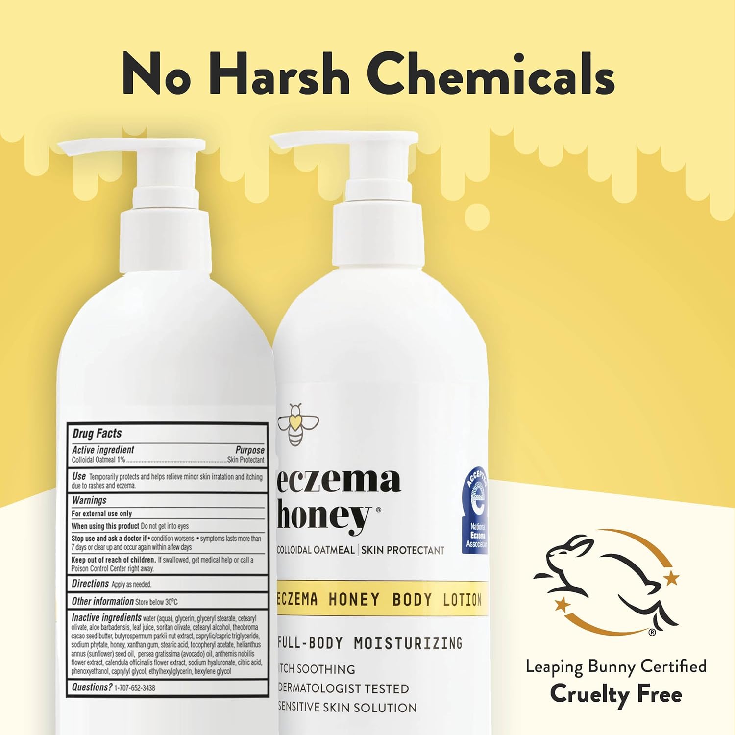 ECZEMA HONEY Oatmeal Full-Body Moisturizing Lotion