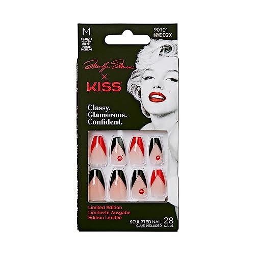 KISS X Marilyn Monroe Limited Edition Glue-on Nails