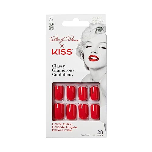 KISS X Marilyn Monroe Limited Edition Glue-on Nails