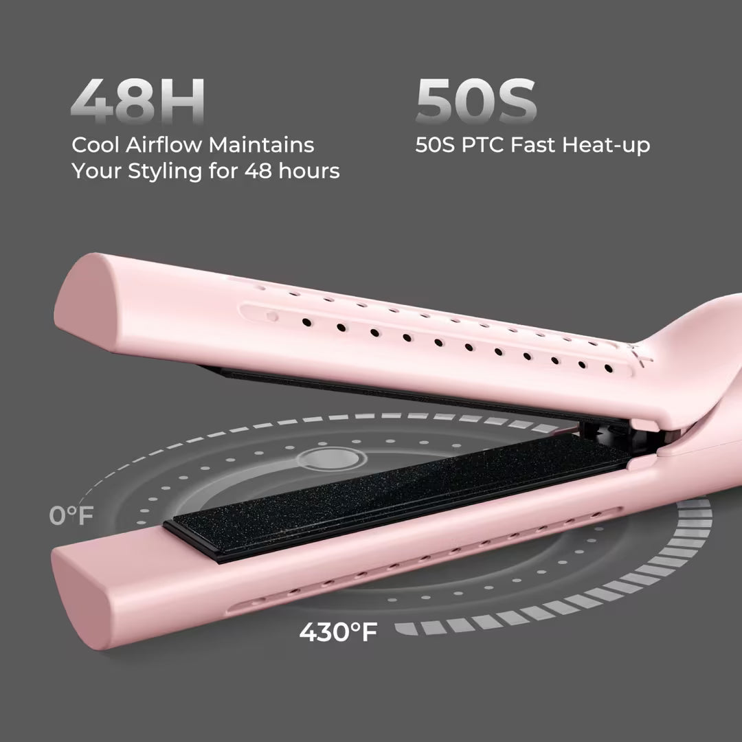 TYMO Airflow 2 in1 Hair Curler and Straightener