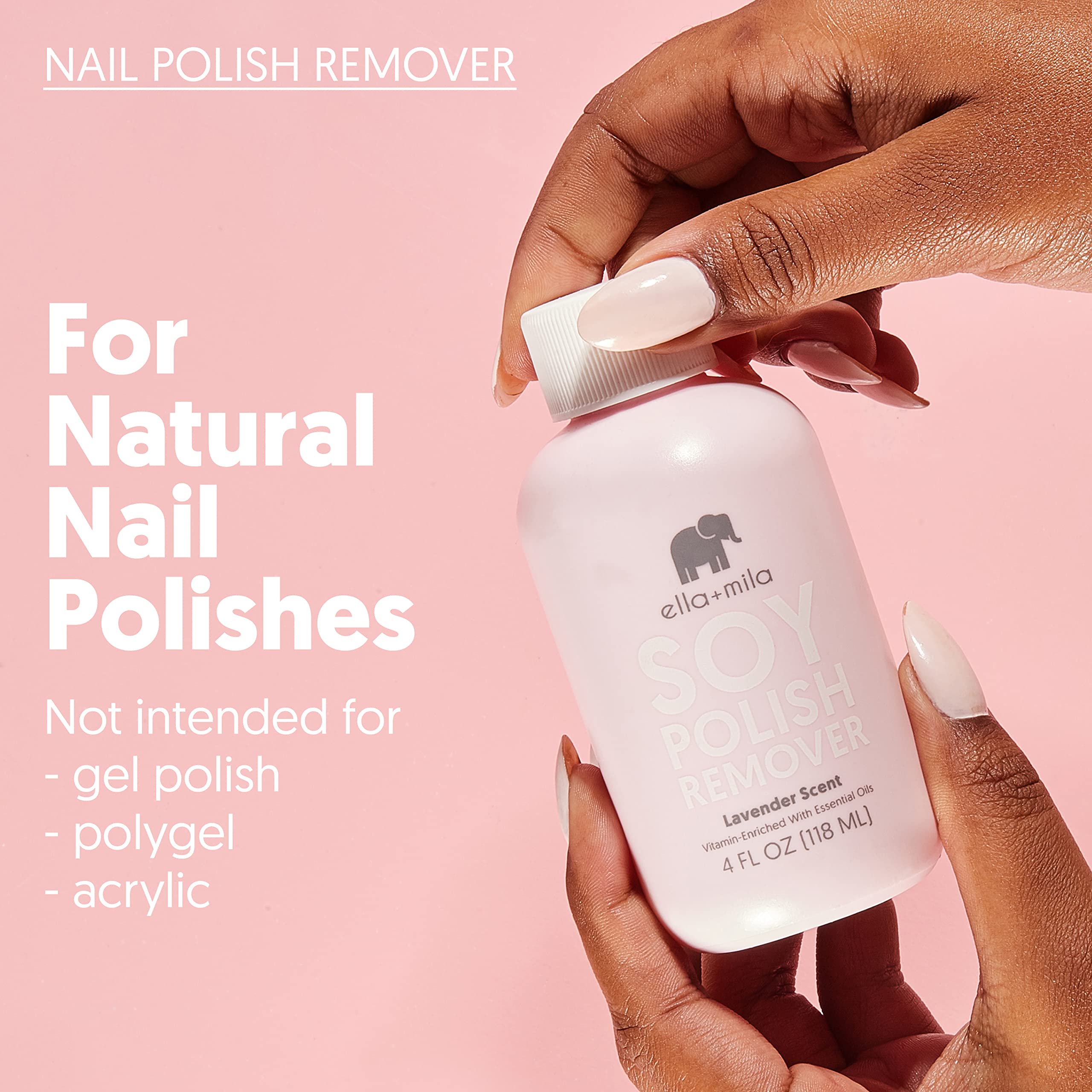 ELLA+MILA Soy Nail Polish Remover