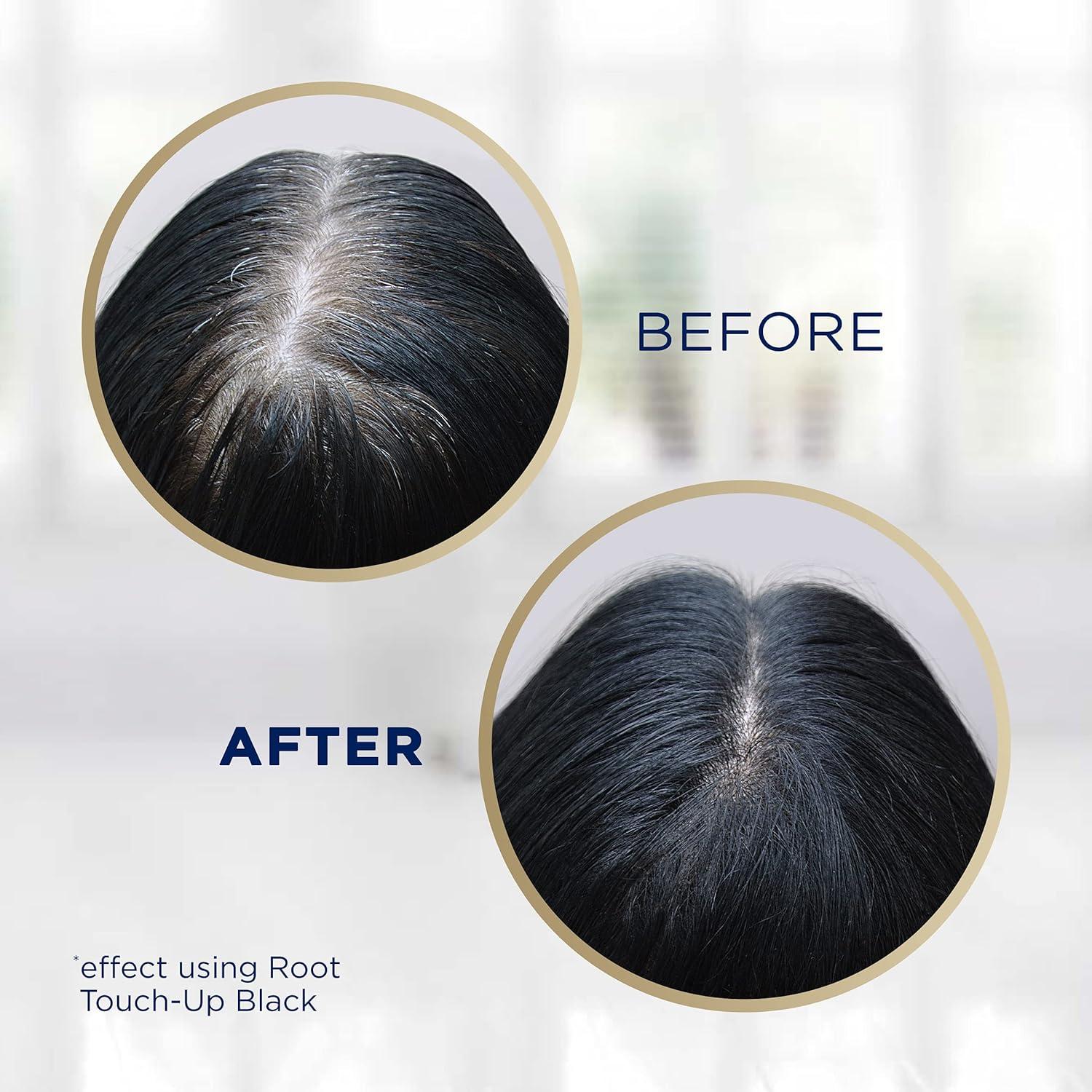 NO GRAY Retoque de raíces permanente en castaño ultra oscuro