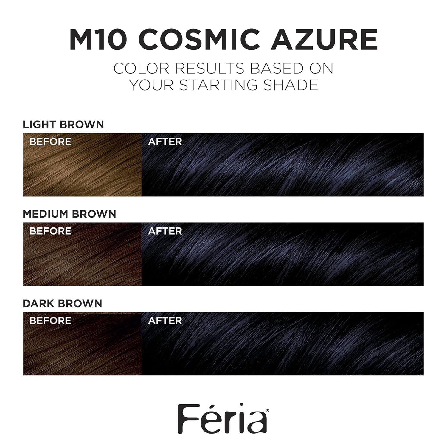 L'OREAL Feria Midnight Bold Multi-Faceted Permanent Hair Colour