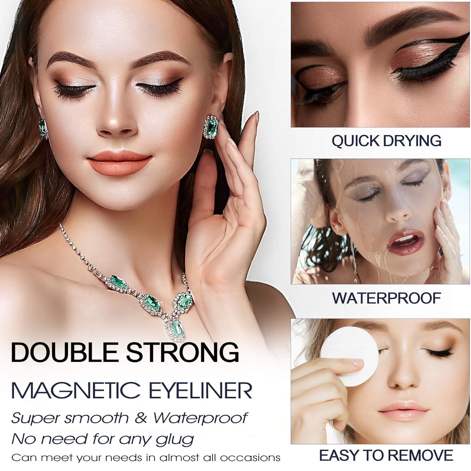 ARISHINE Gorgeous & Flawless Magnetic Eyeliner & Lashes Kit