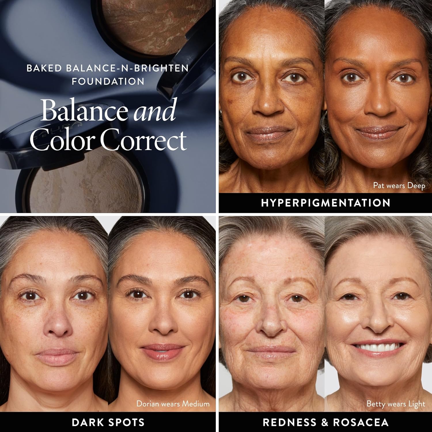LAURA Geller Baked Balance-n-Brighten Foundation Powder