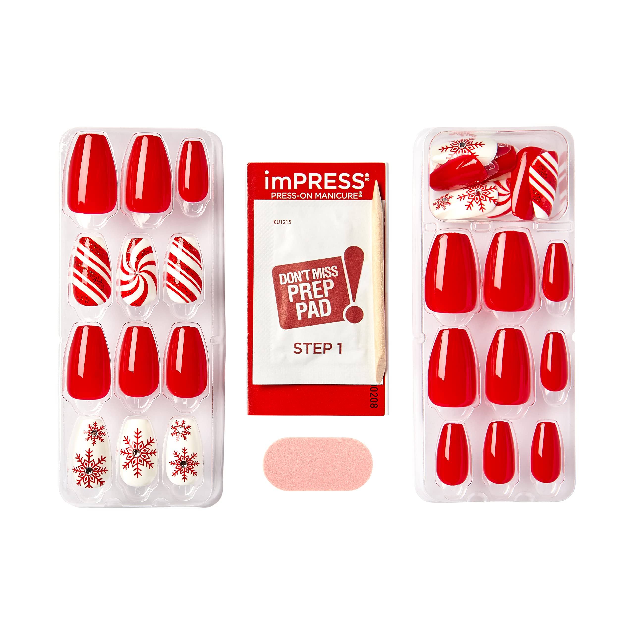 imPRESS Press-On Manicure Limited Christmas Edition 30 Press-On Nails