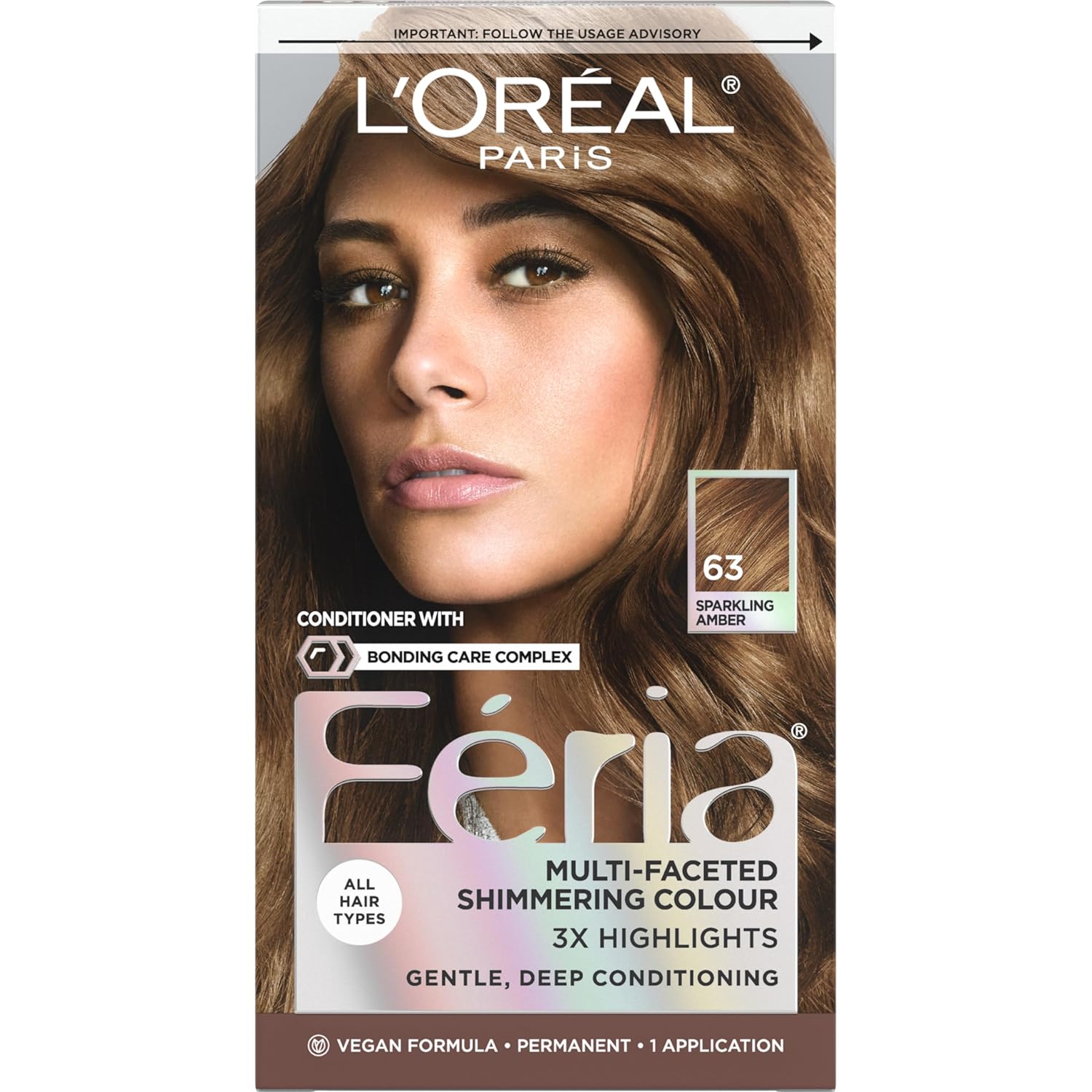 L'OREAL Feria Multi-Faceted Shimmering Permanent Hair