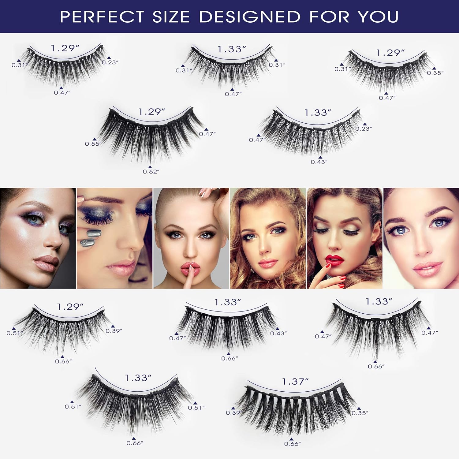 ARISHINE Gorgeous & Flawless Magnetic Eyeliner & Lashes Kit