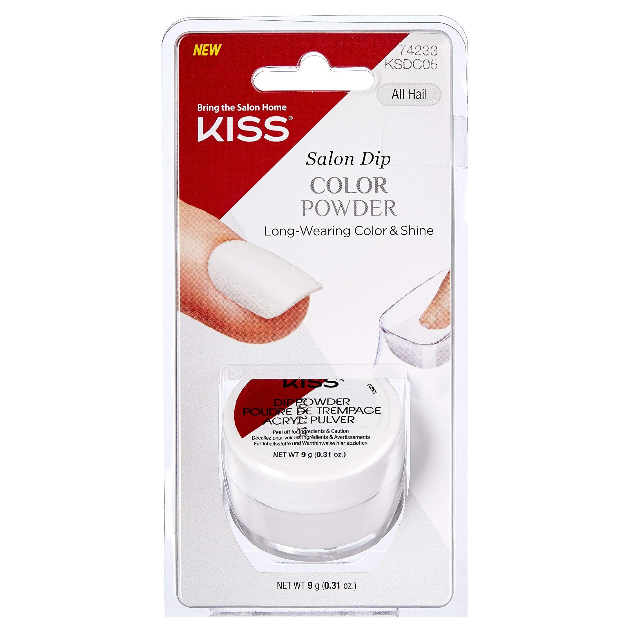 KISS Long Wearing Salon Dip Color Powder