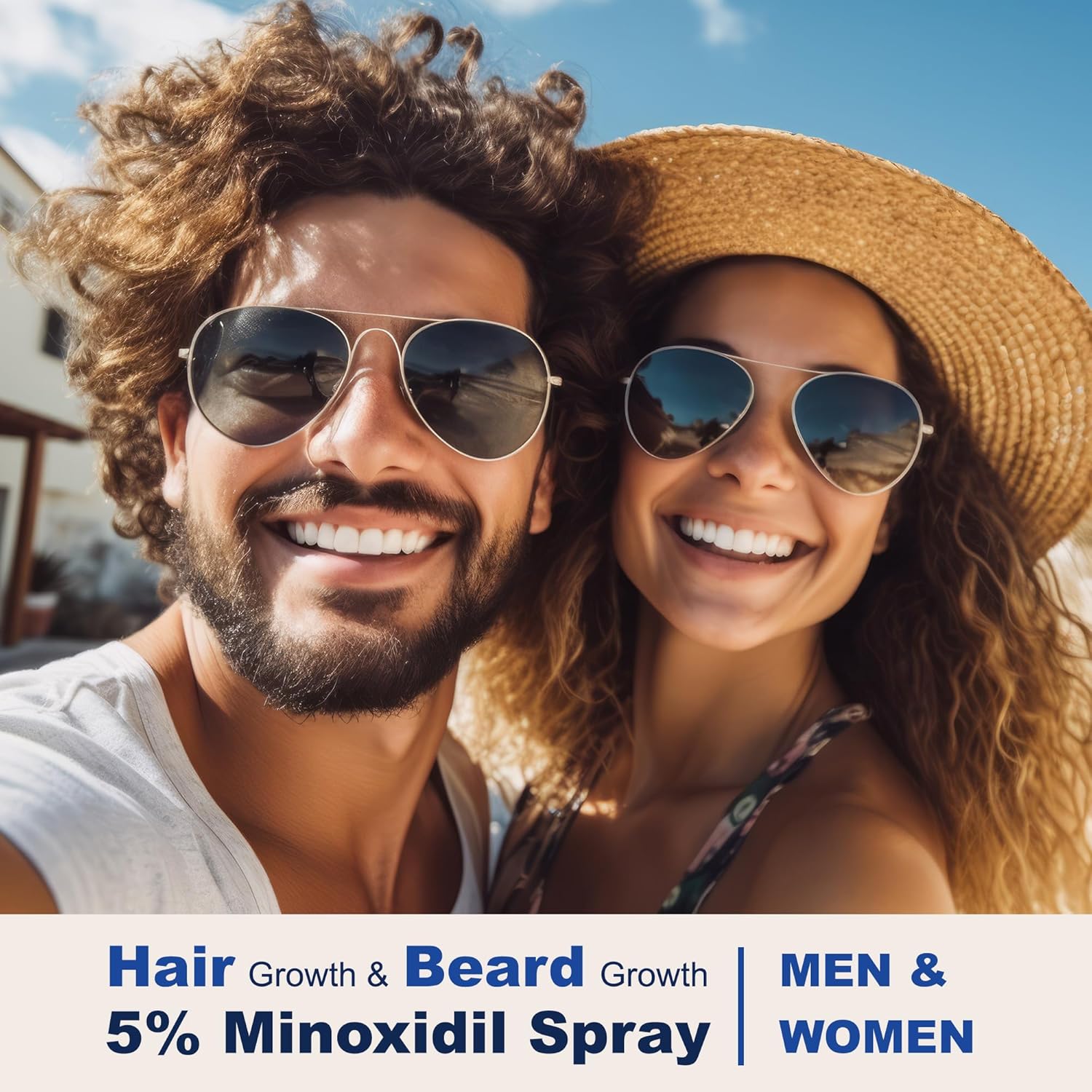 OSIMOON Minoxidil Spray With Biotin Hair Growth Serum