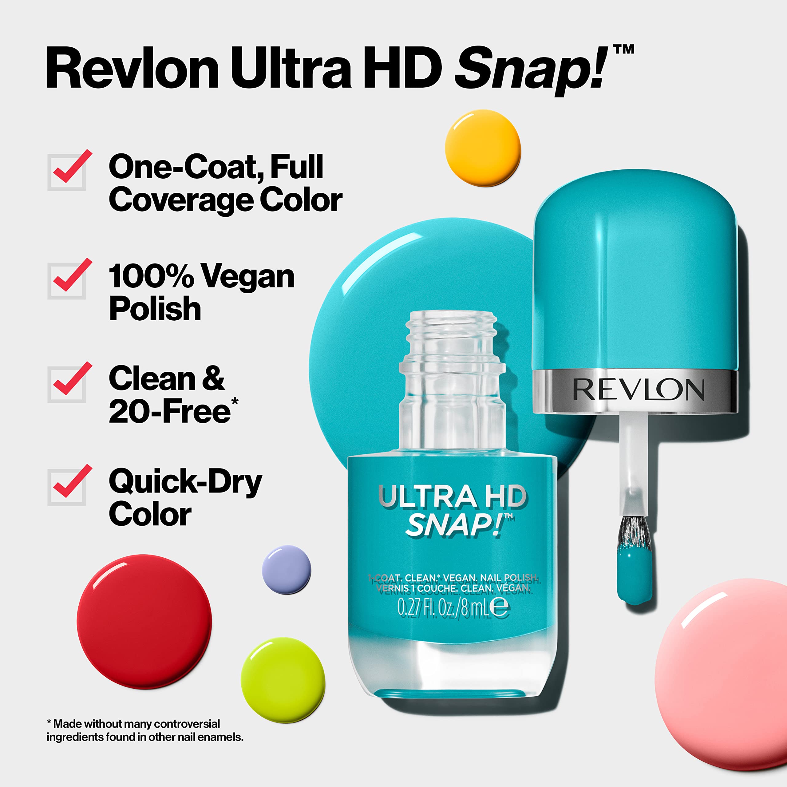 REVLON Ultra HD Snap Glossy Nail Polish