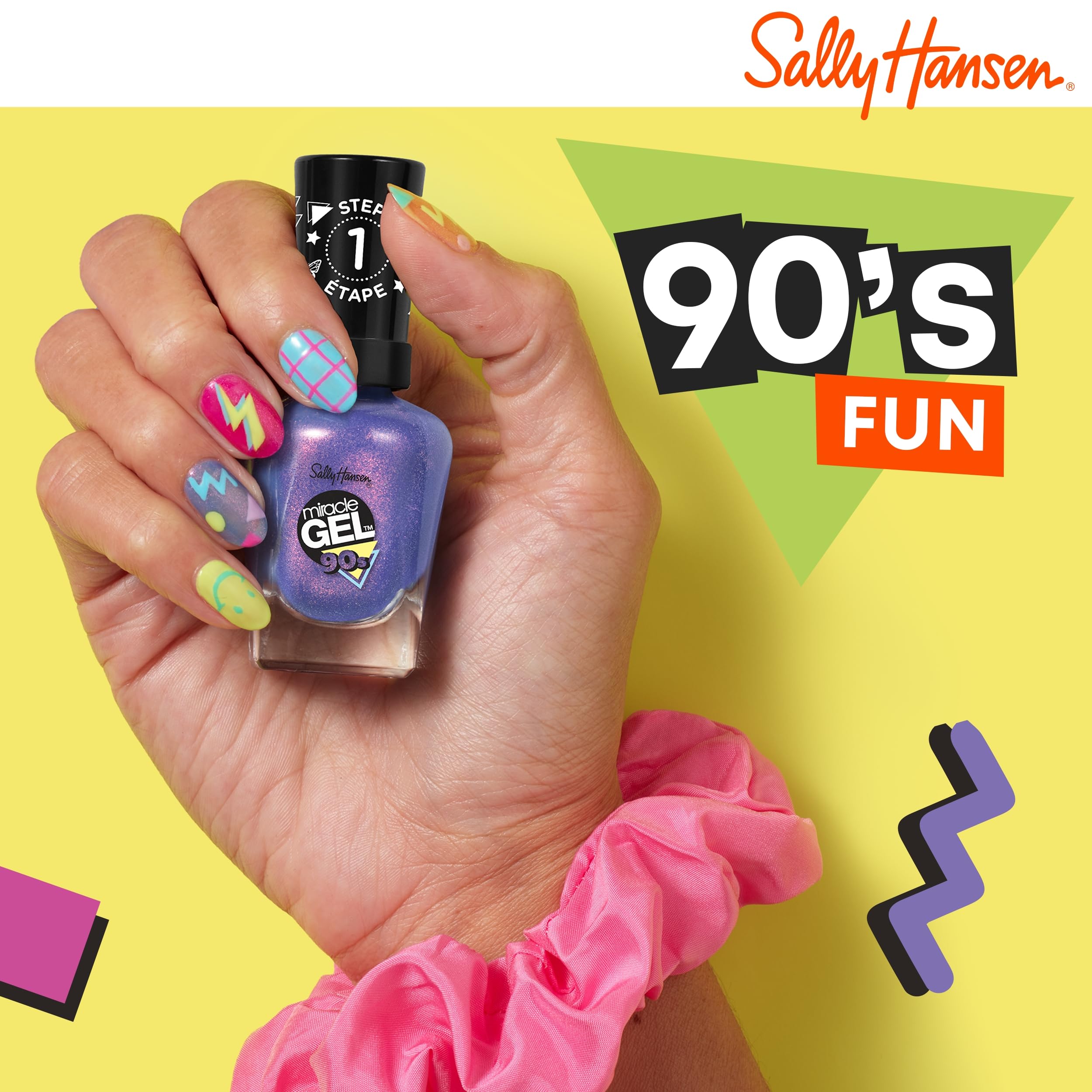 SALLY HANSEN Miracle Gel Totally '90s Nail Collection