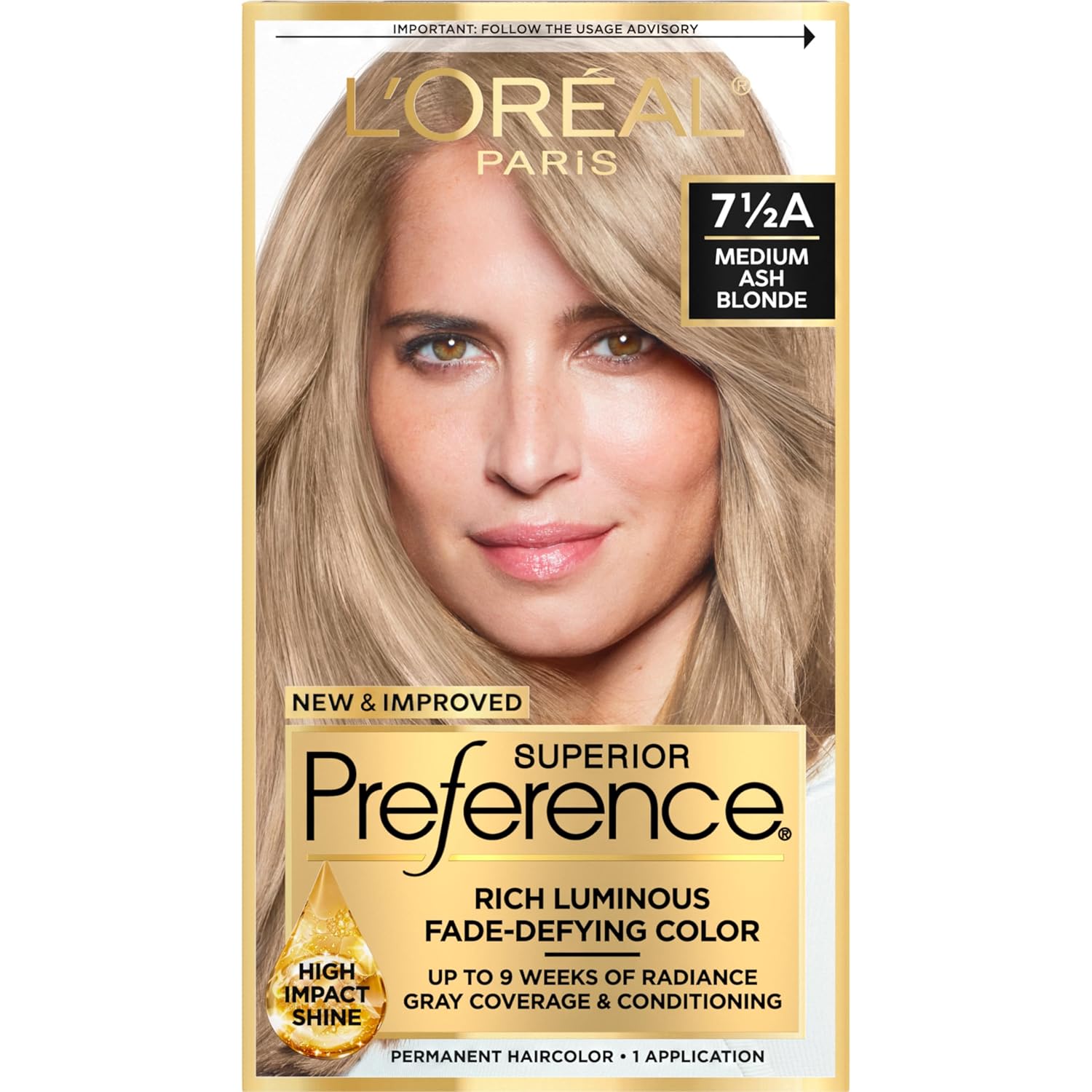L'OREAL Superior Preference Rich Luminous Fade-Defying Color