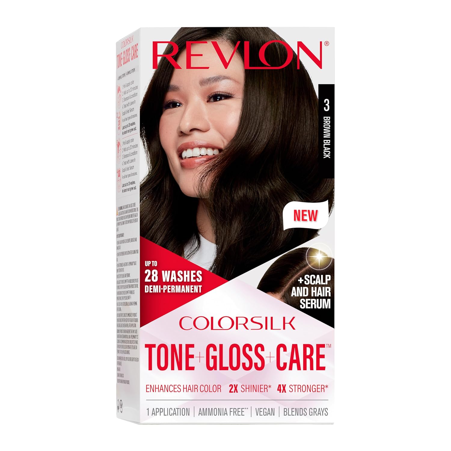 ColorSilk Tone + Gloss + Care Demi Permanent Hair Color