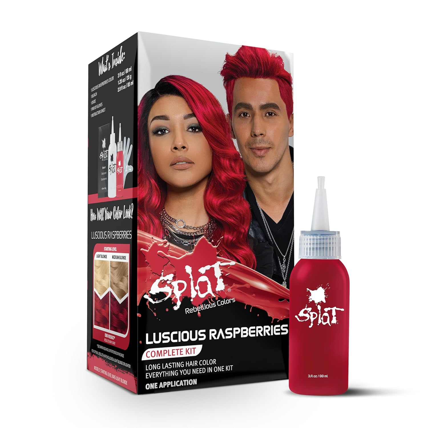 SPLAT Midnight Kit Semi-Permanent Hair Color
