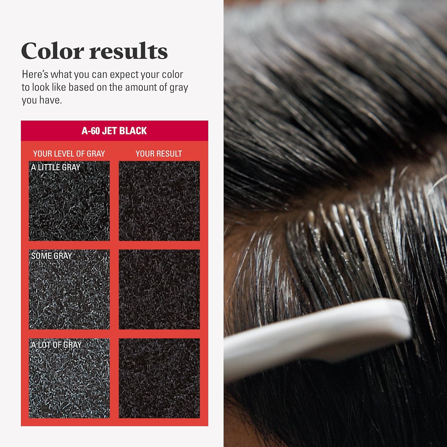JUST FOR MEN  Easy Comb-In Color