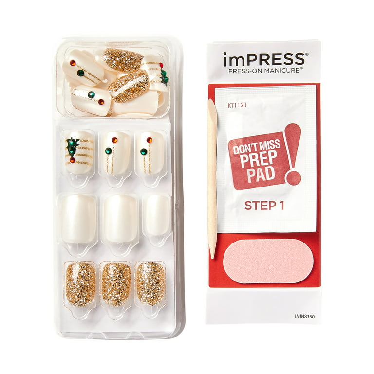 imPRESS Press-On Manicure Limited Christmas Edition 30 Press-On Nails