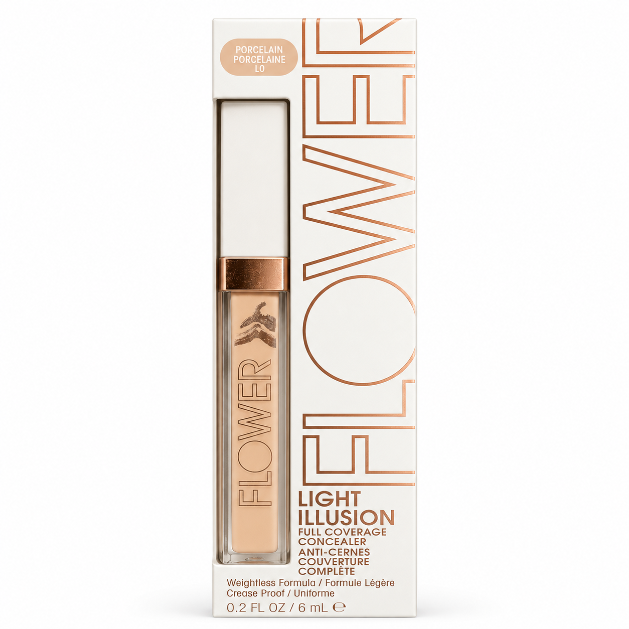 FLOWER BEAUTY Corrector de cobertura total Light Illusion