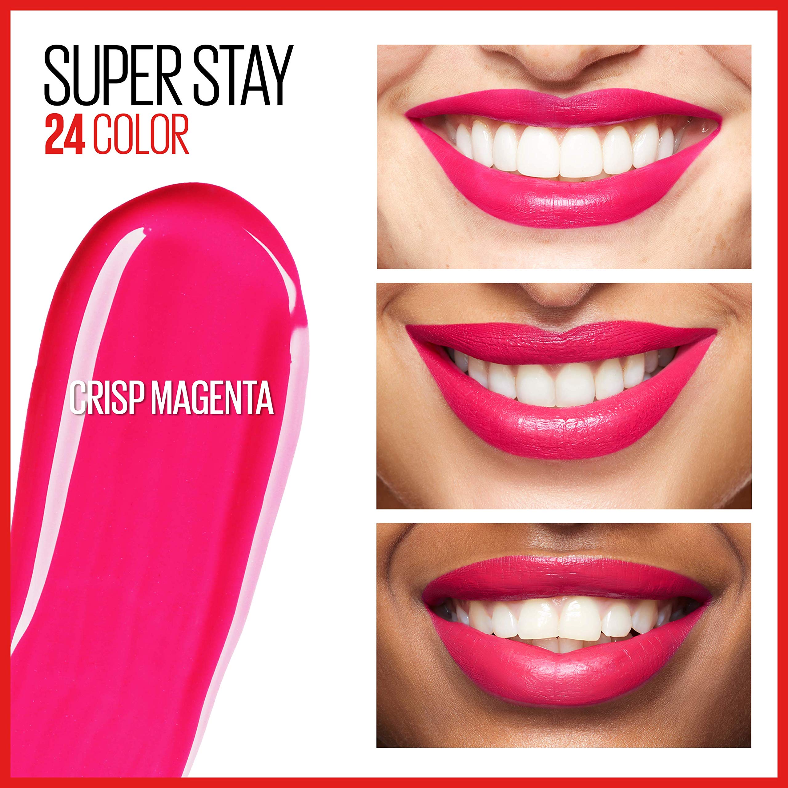 MAYBELLINE SuperStay 24, Barra de labios líquida en 2 pasos