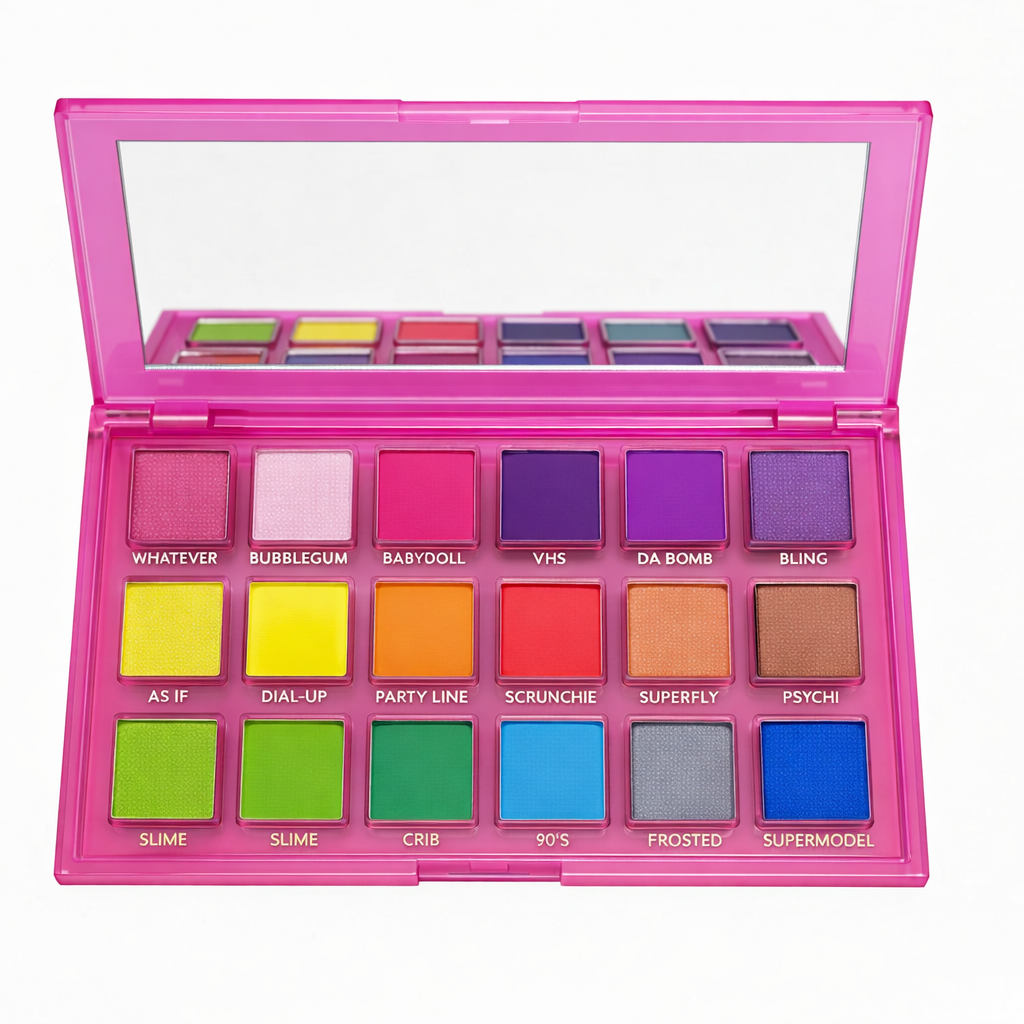 Whatever 4Ever 18 Shade Eyeshadow Palette - with Mirror