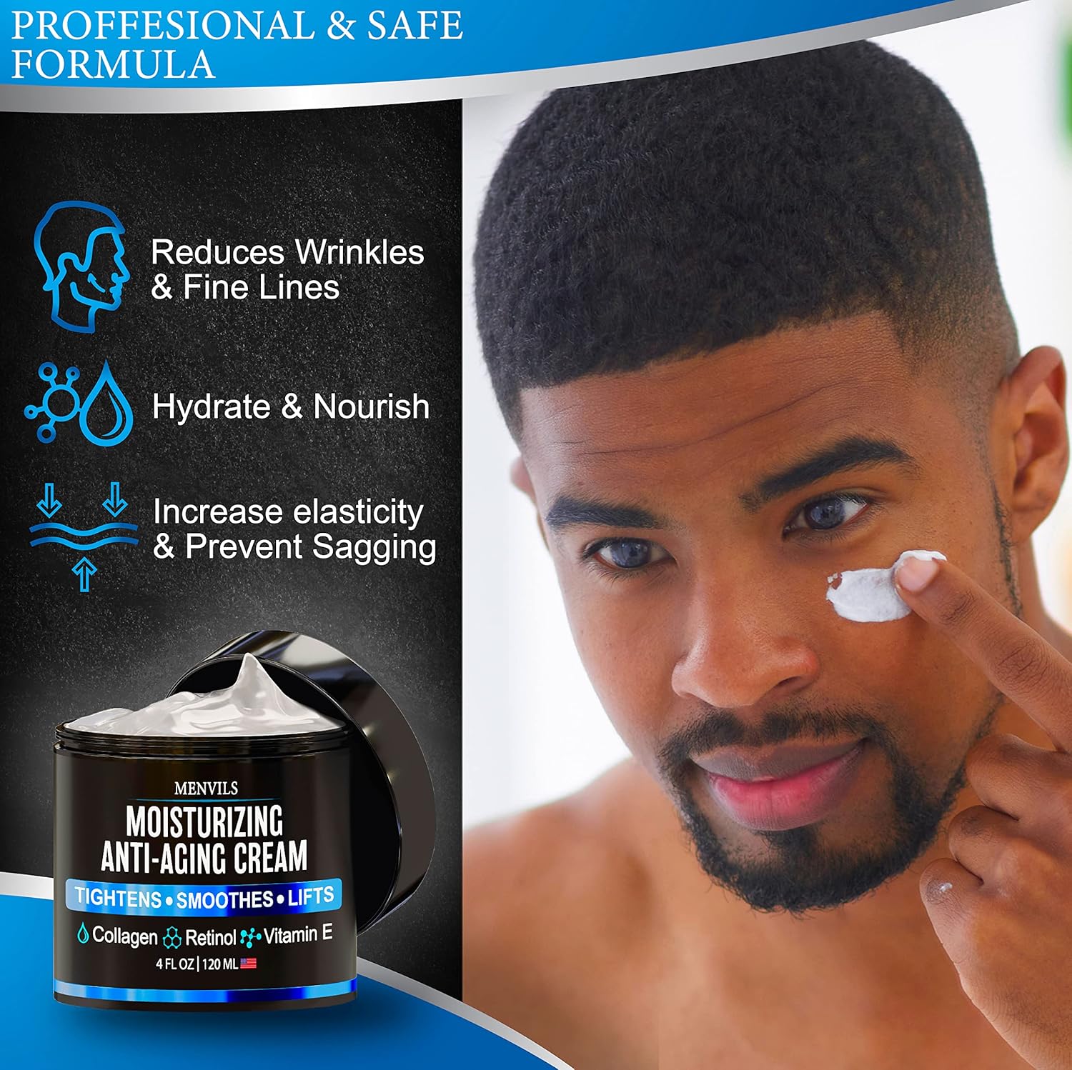 MENVILS Moisturizing Anti-Aging Cream