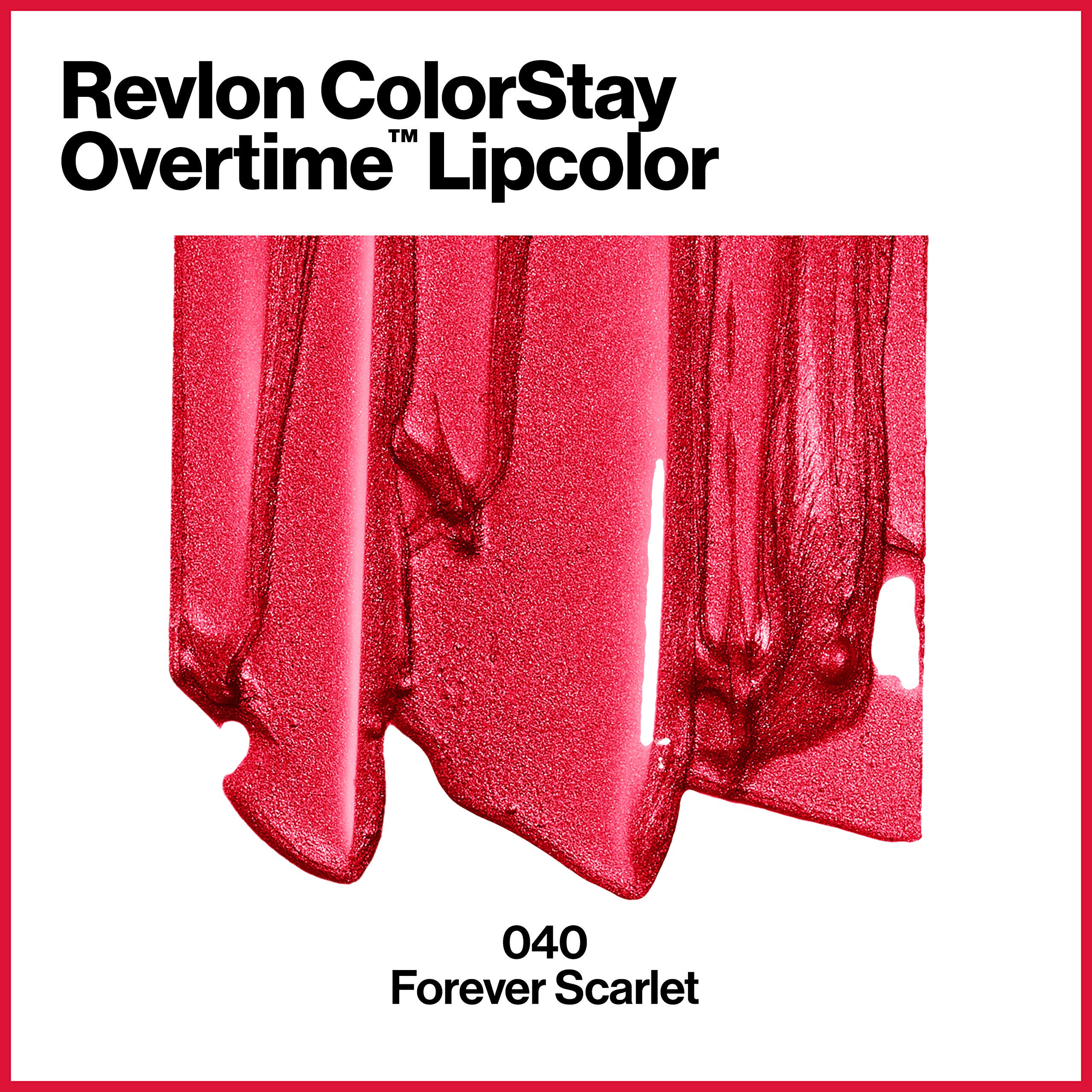 REVLON ColorStay 16Hrs Overtime Lip Color + TopCoat