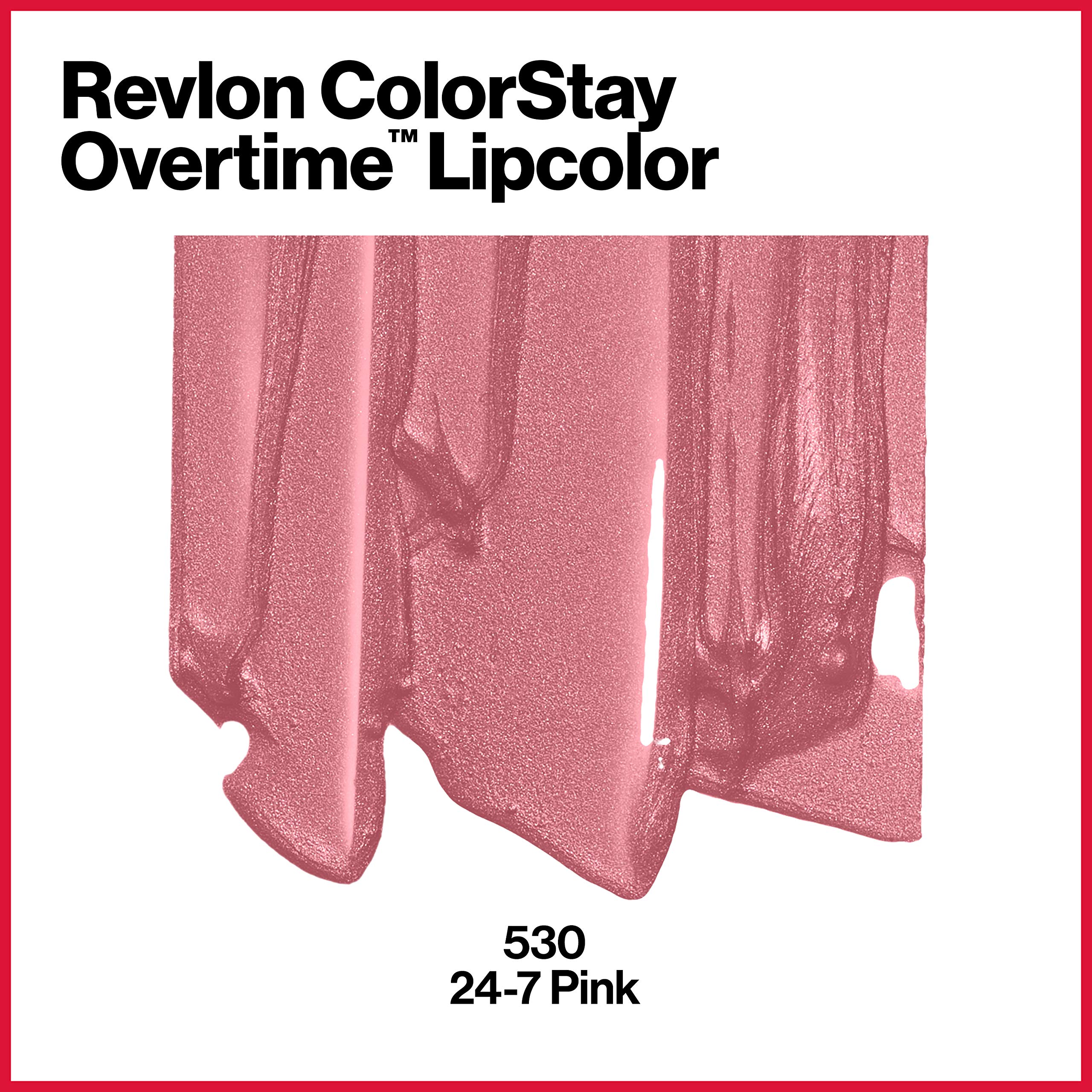 REVLON ColorStay 16Hrs Overtime Lip Color + TopCoat