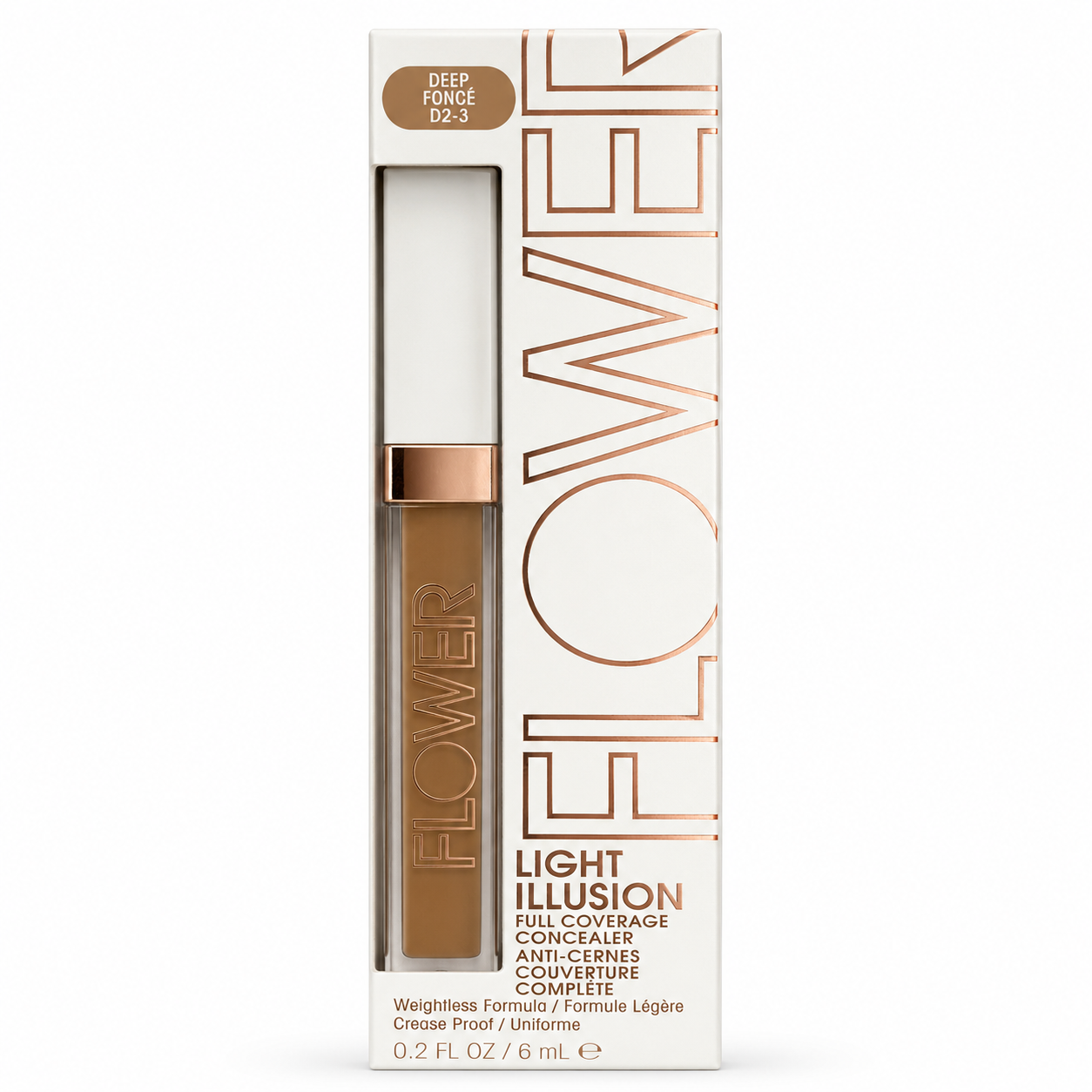 FLOWER BEAUTY Corrector de cobertura total Light Illusion