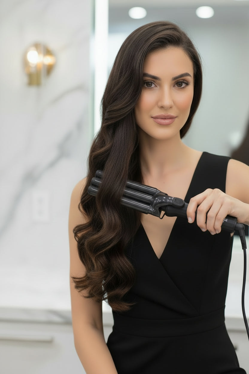 3 Barrel Curling Iron