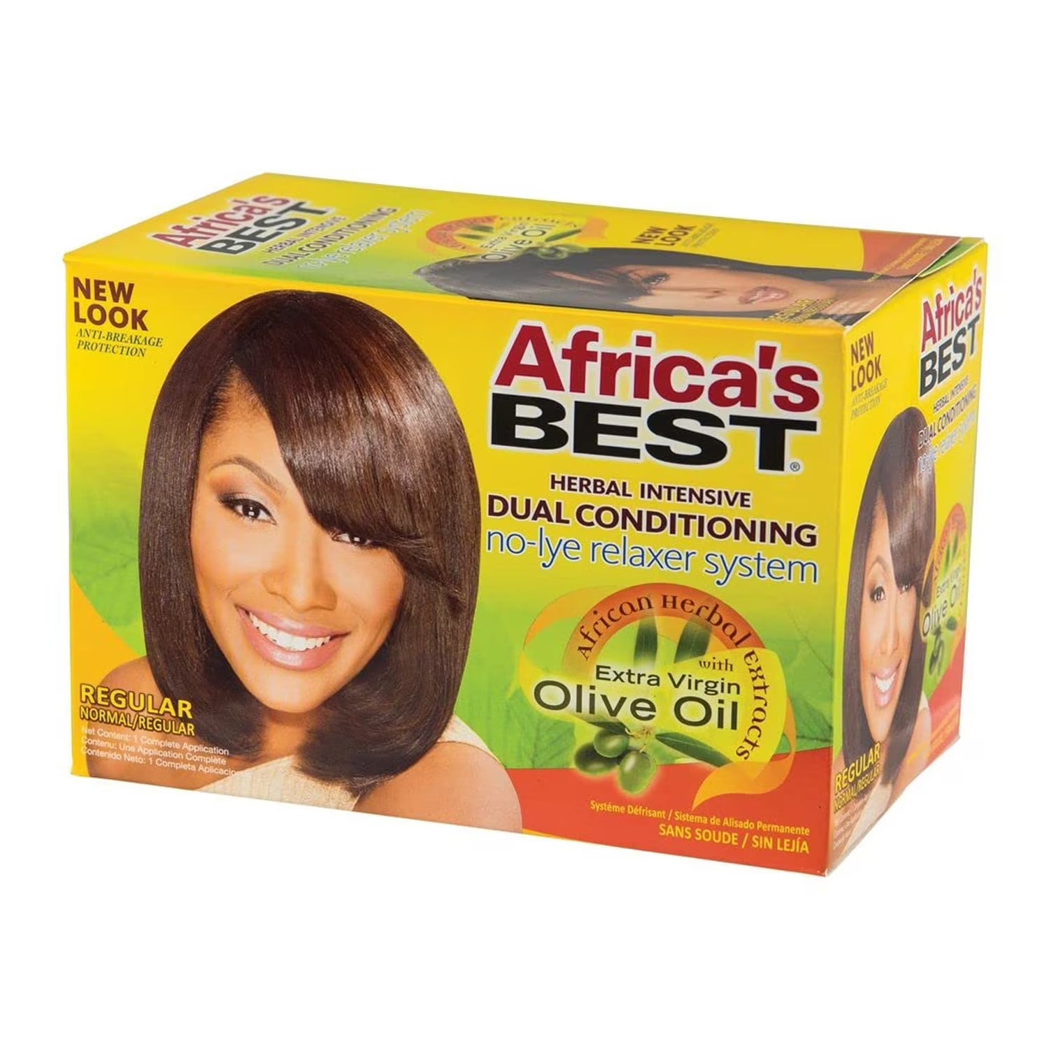 AFRICA'S Best No-Lye Hair Relaxer Kit Regular