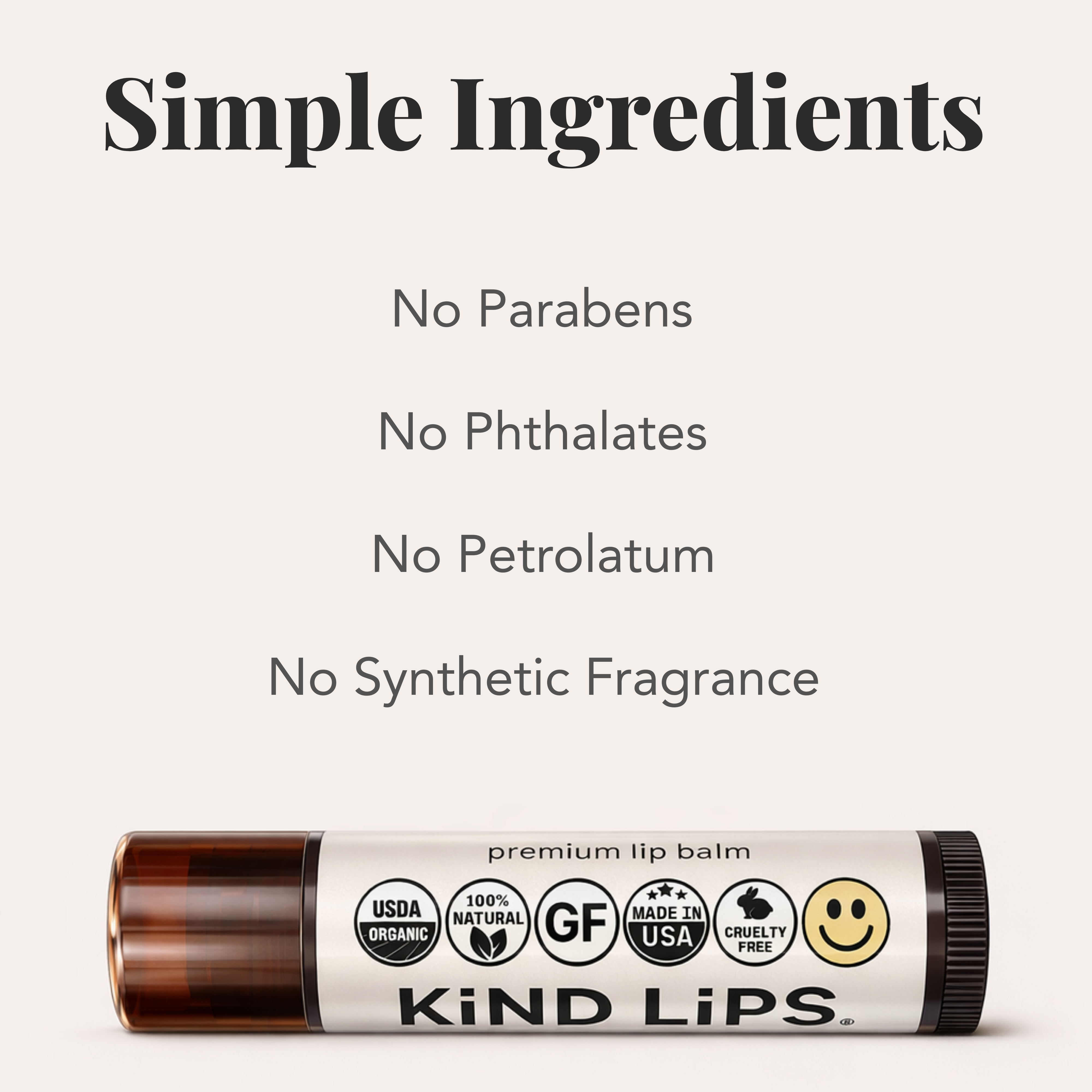 3 Pack Variety Organic Lip Balm