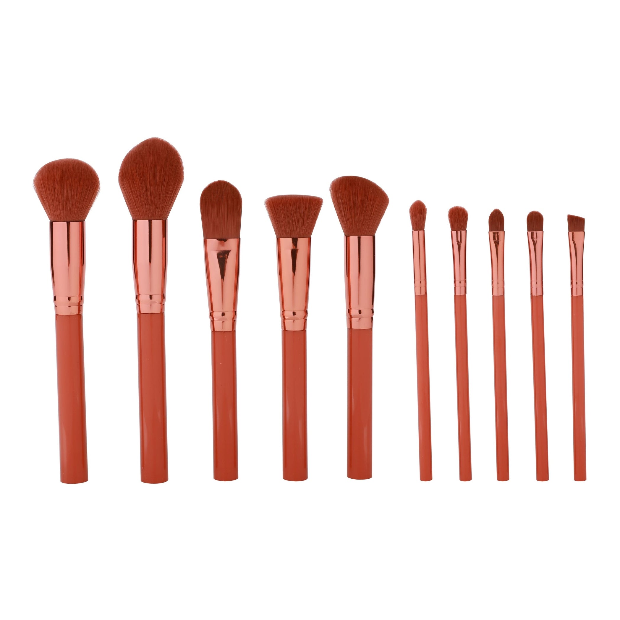 Makeup Brush Set - 10 Piece Makeup Brush Collection