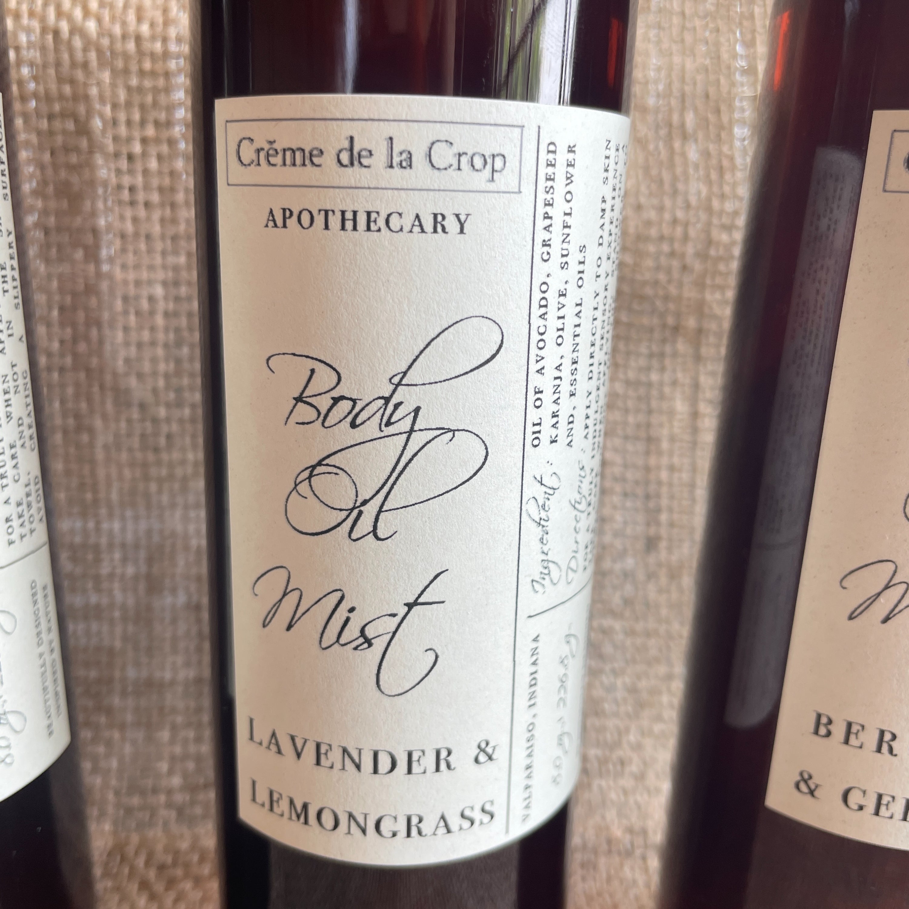 Body Oil Mist - Essential Oils or Naked