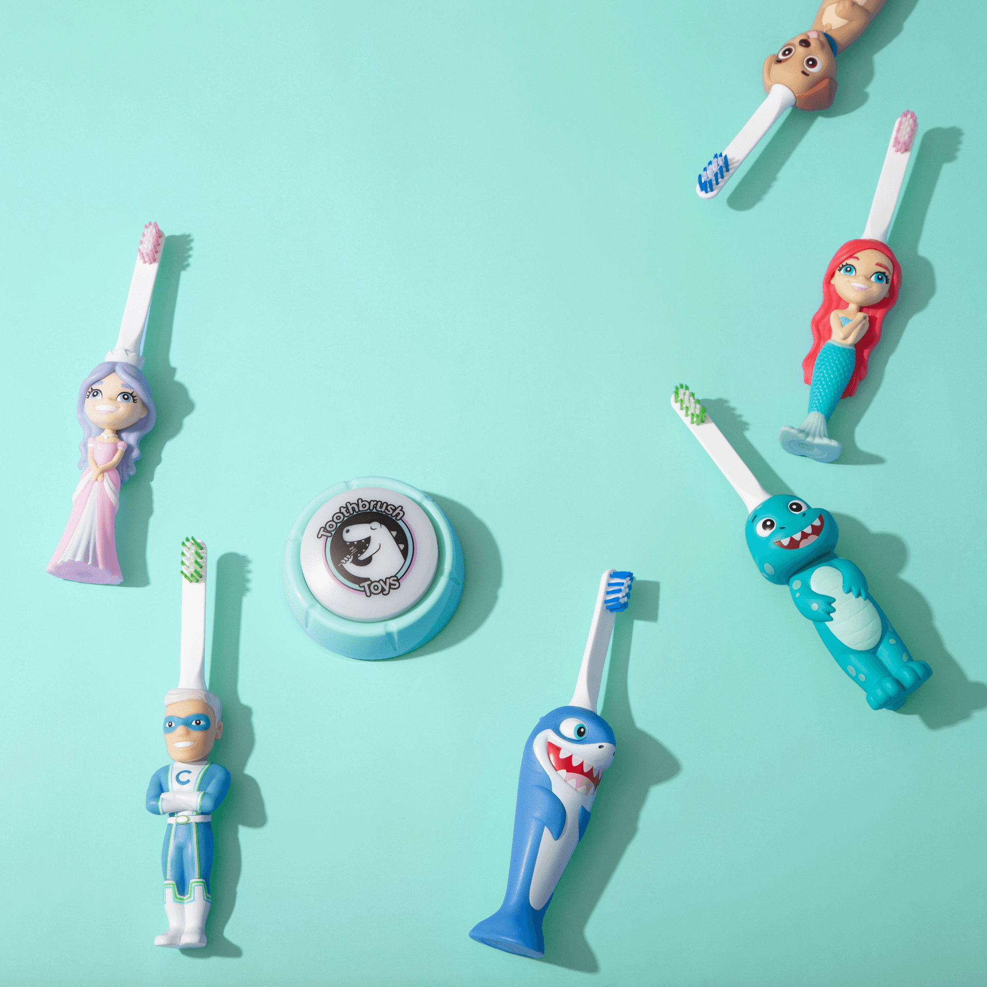 Brushy the Brushasaurus Dinosaur Toothbrush for Kids – Fun Brush Toy