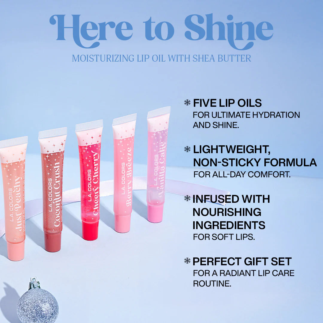 Brillos labiales brillantes LA COLORS Dream To Gleam (paquete económico)