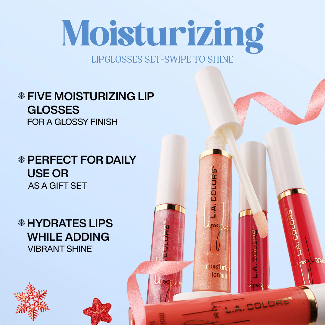 Brillos labiales brillantes LA COLORS Dream To Gleam (paquete económico)