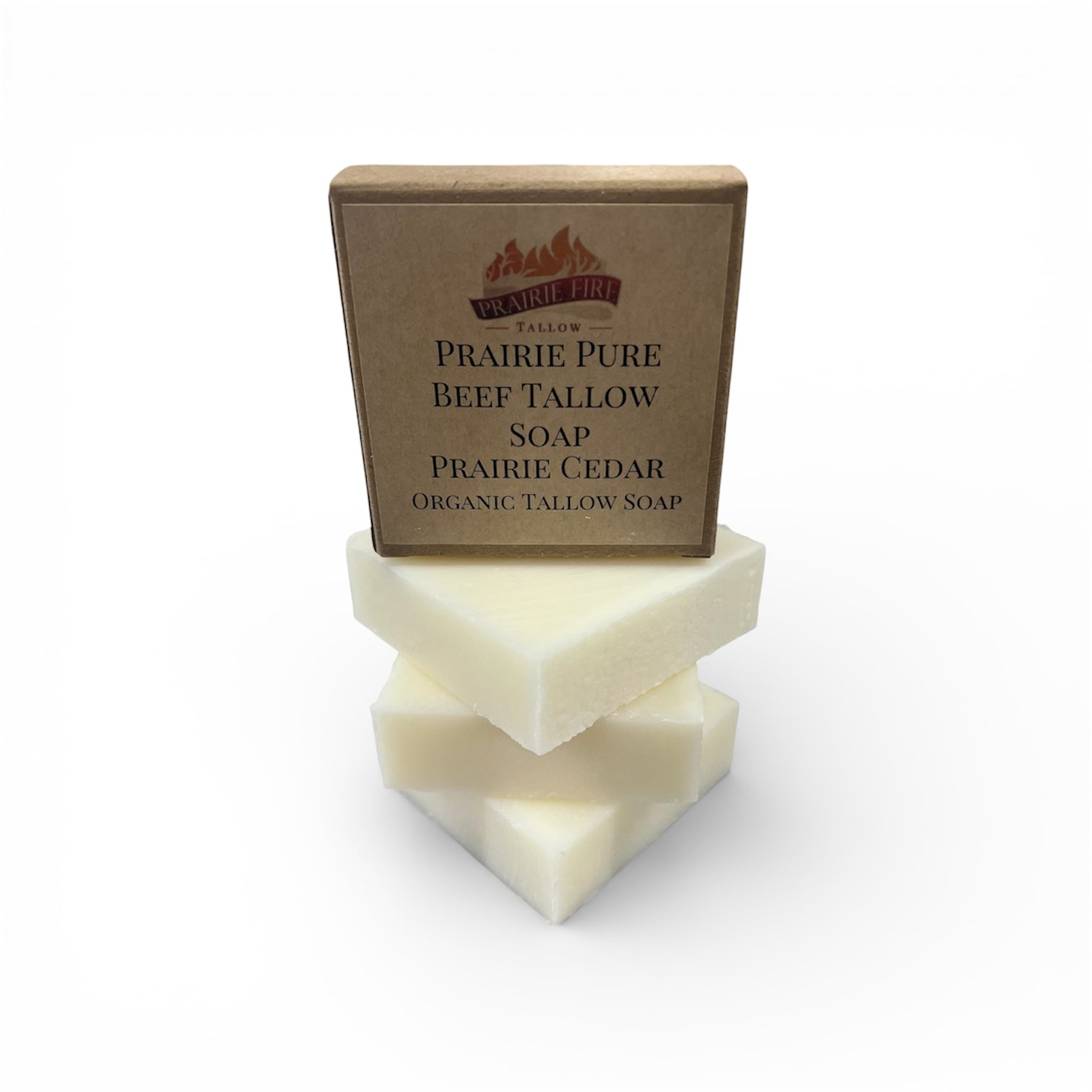 Grass Fed Beef Tallow Soap Bar (3 Pack) – Fragrance Free, Natural & Organic – Moisturizes & Soothes Face, Body & Hair – Handcrafted, Ideal for Sensitive & Dry Skin