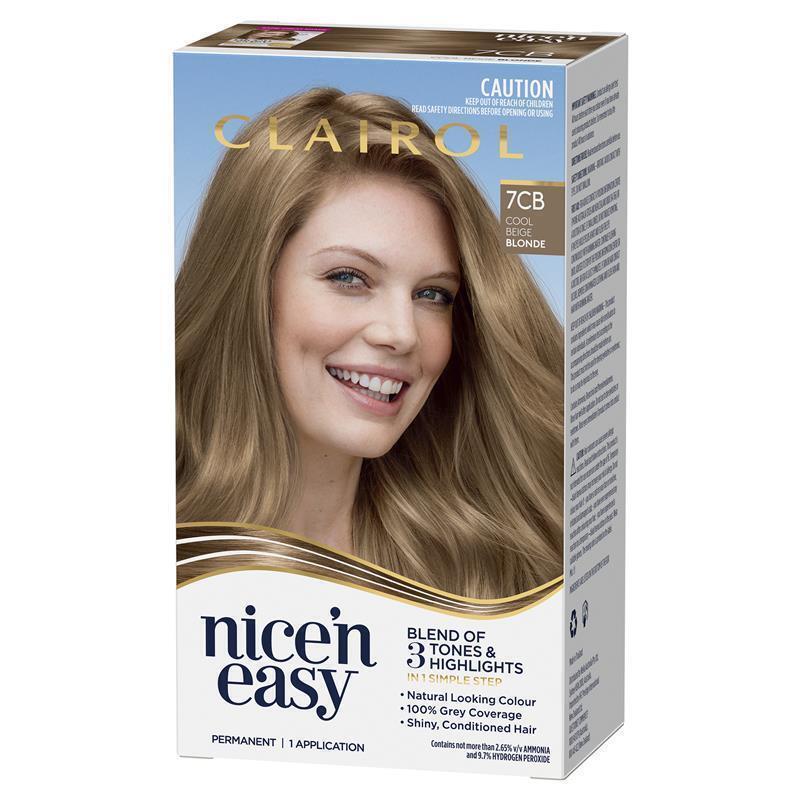 Tinte permanente para el cabello CLAIROL Nice'n Easy 3 tonos + reflejos 