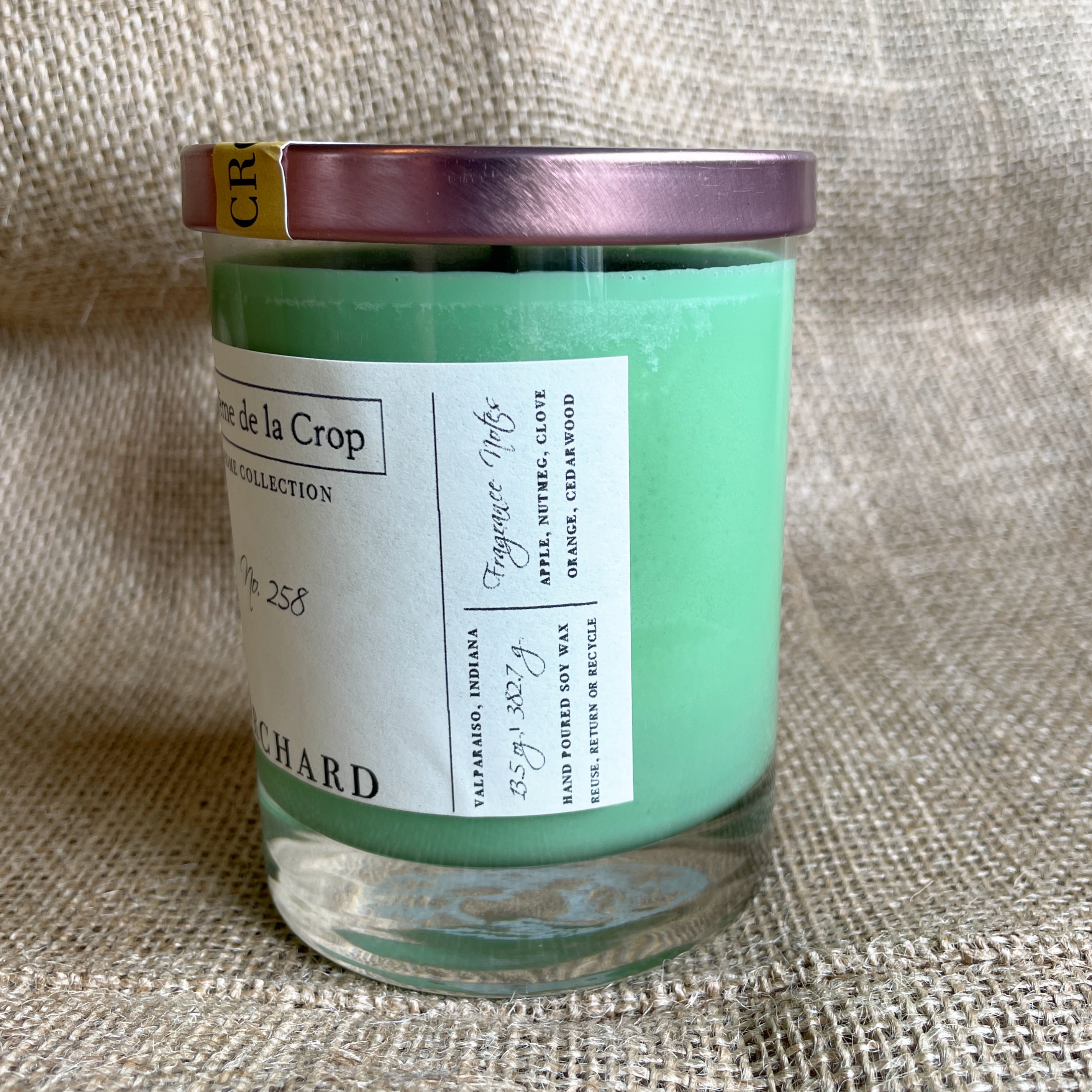 Soy Candle - Orchard (Crisp Apple)