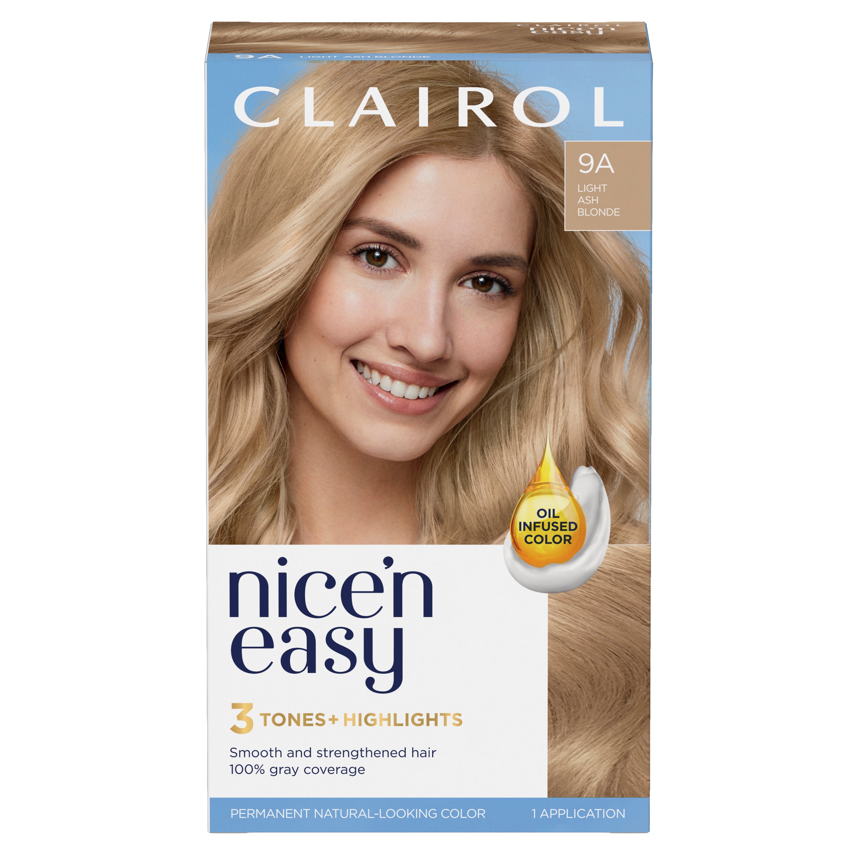 CLAIROL Nice'n Easy 3 Tones + Highlights Permanent Hair Dye