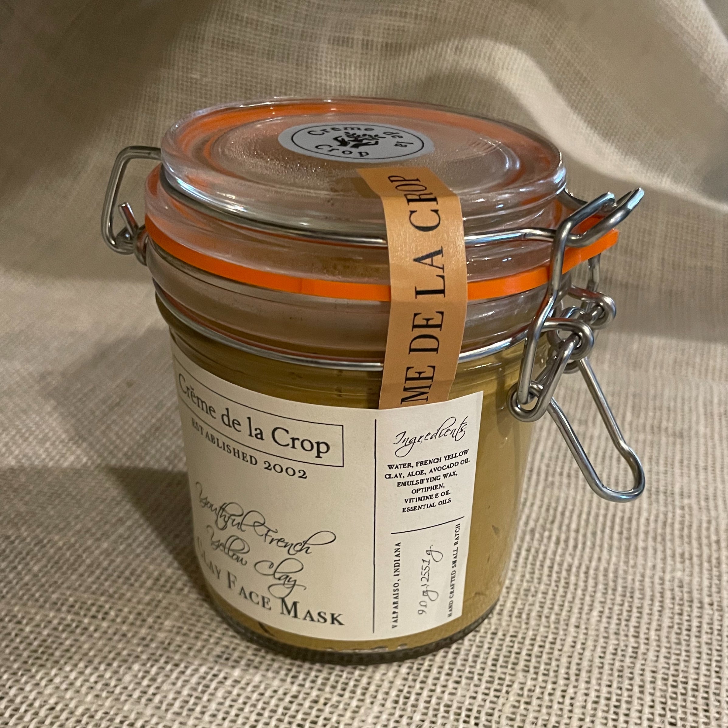 Face Mask - "Youthful" French Yellow Clay (Frankincense)