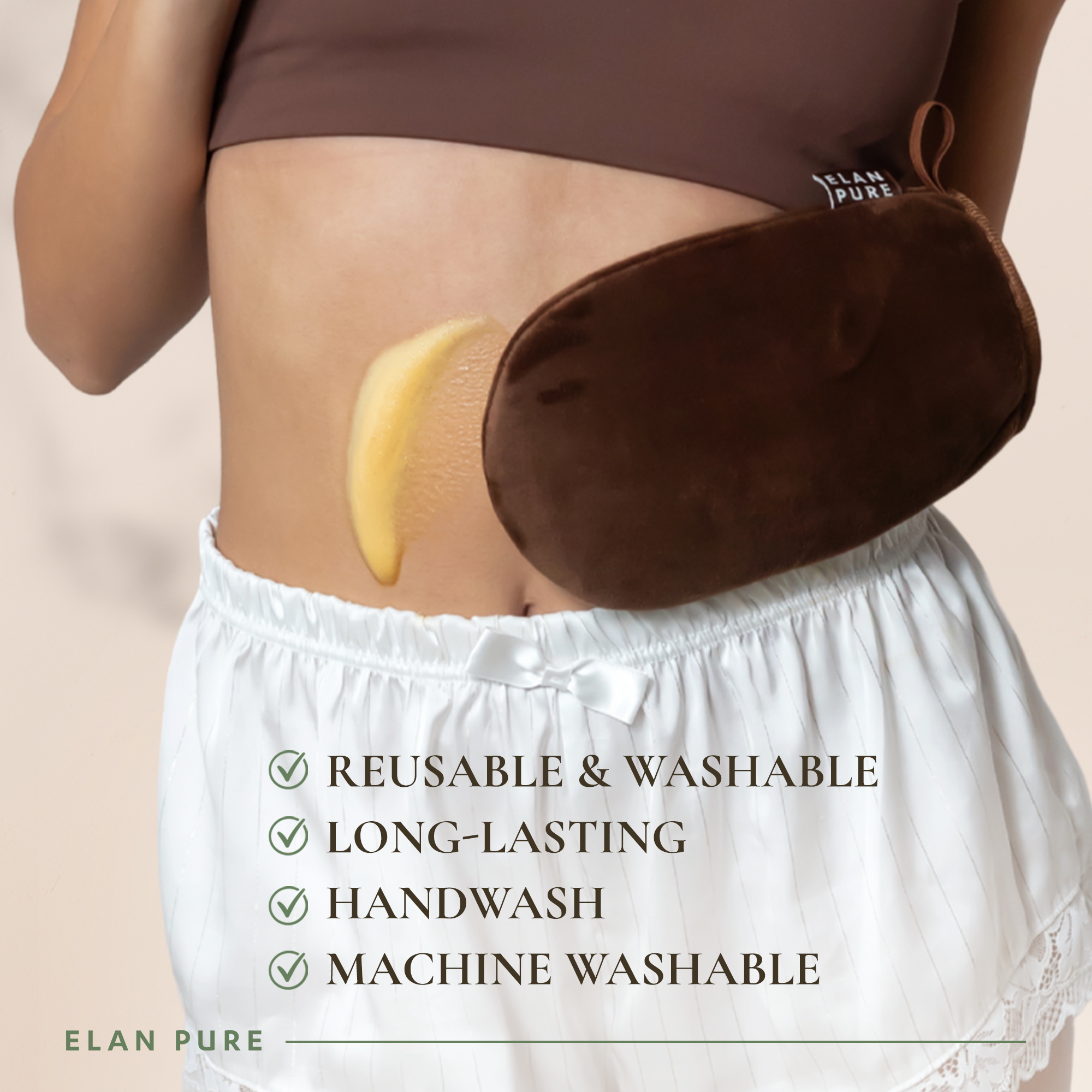 ELAN PURE Reusable Tanning Mitt