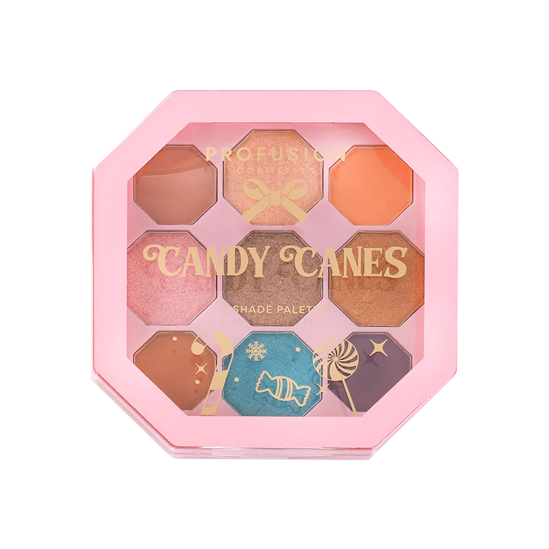 PROFUSION Sweet Holiday | Candy Canes 9-Shade Palette – VIAI BEAUTY