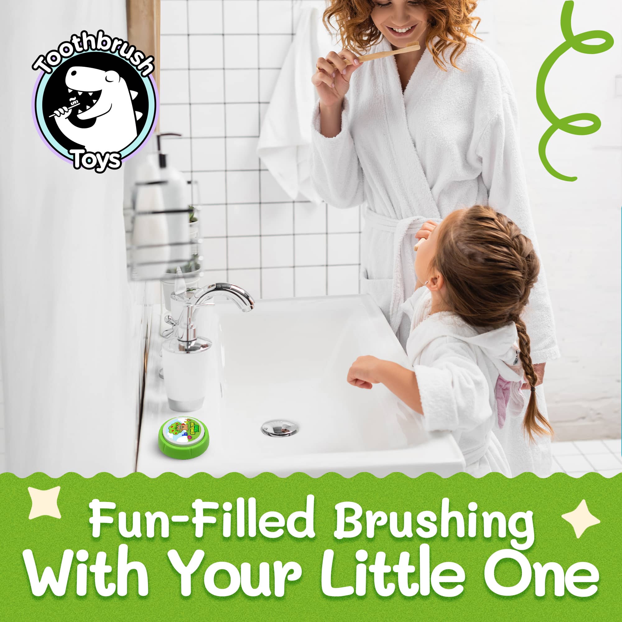 English Tree® Kids Toothbrush Timer With Music by Toothbrush Toys