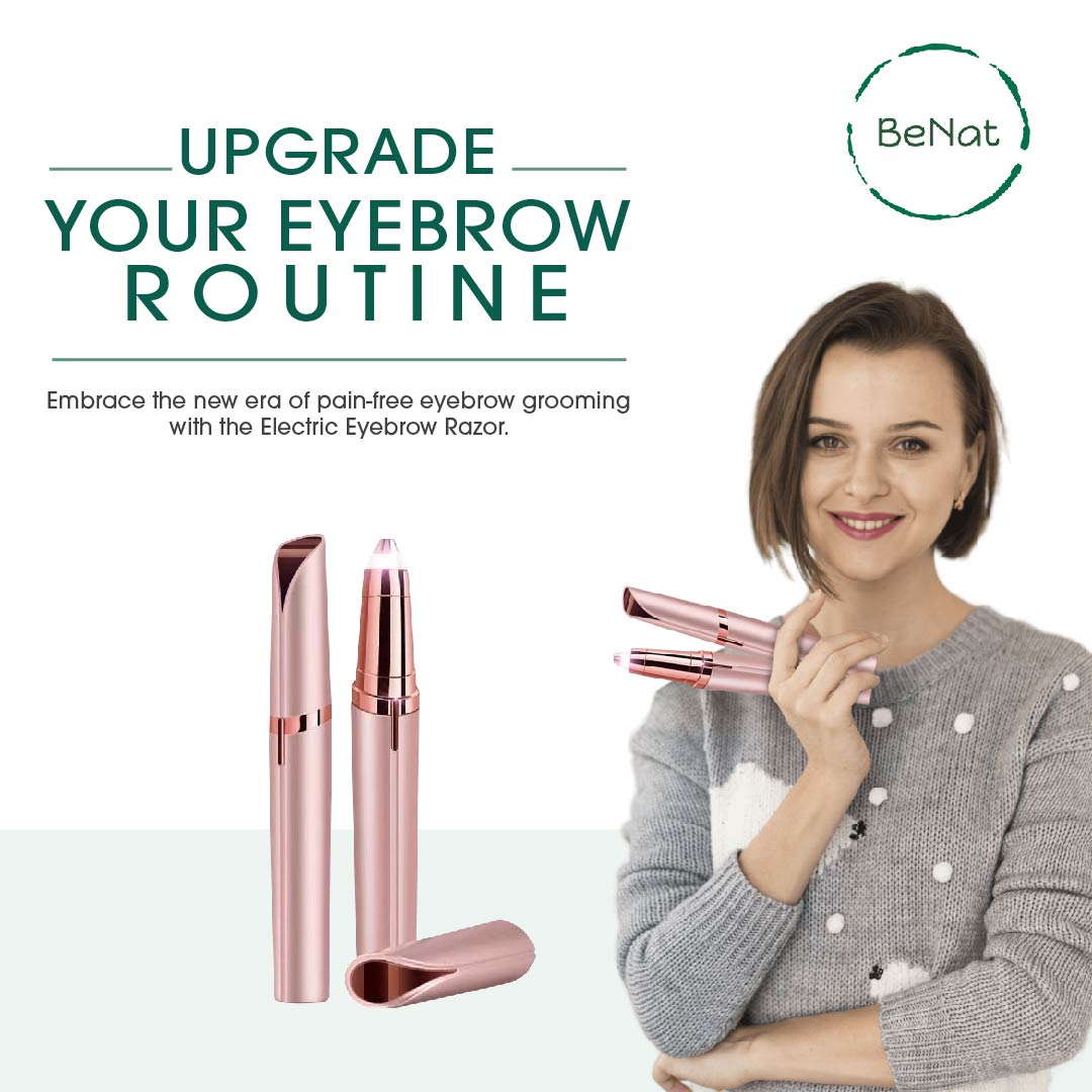BENAT Rechargeable Eyebrow Hair Remover