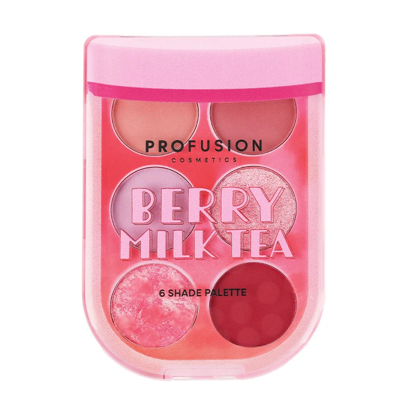 PROFUSION I 🖤 Boba | Milk Tea 6-Shade Palette