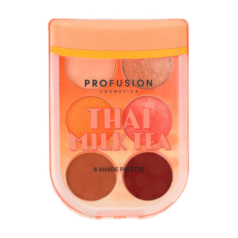 PROFUSION I 🖤 Boba | Milk Tea 6-Shade Palette