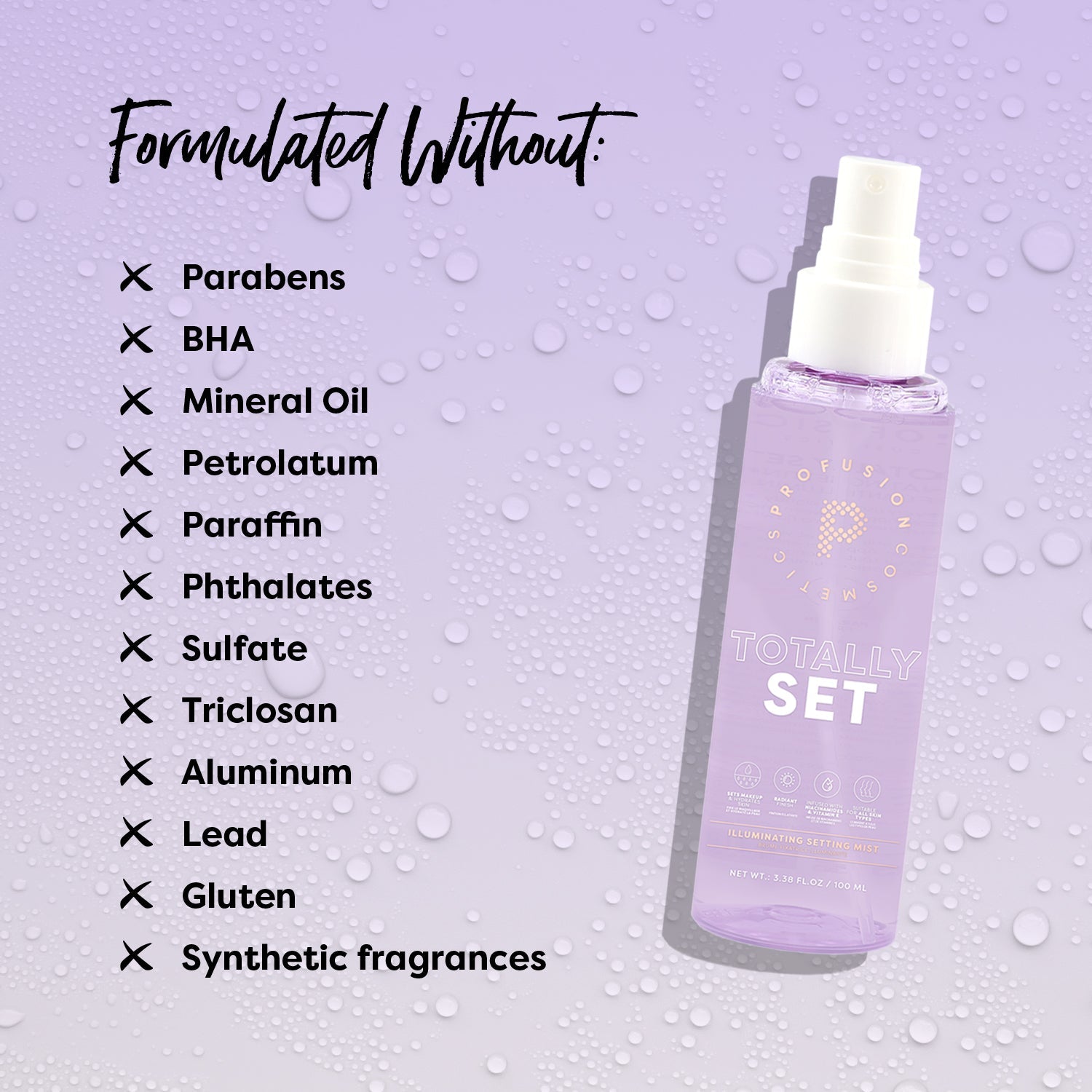 PROFUSION Totally Set Illuminating Setting Mist